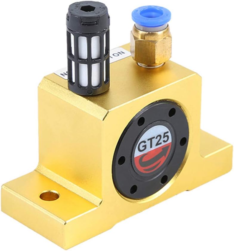 AFUXING Industrial Turbine Vibrators, GT25 Pneumatic Turbine Vibrator, 1/4" Industrial Turbine Vibrators, Noiseless Industrial Vibrator - Image 2